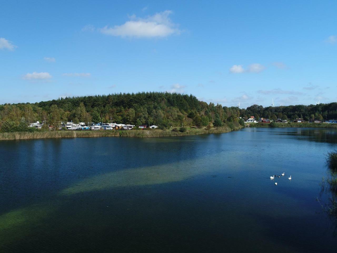 Luxuswohnwagen Am Kransburger See Exteriör bild