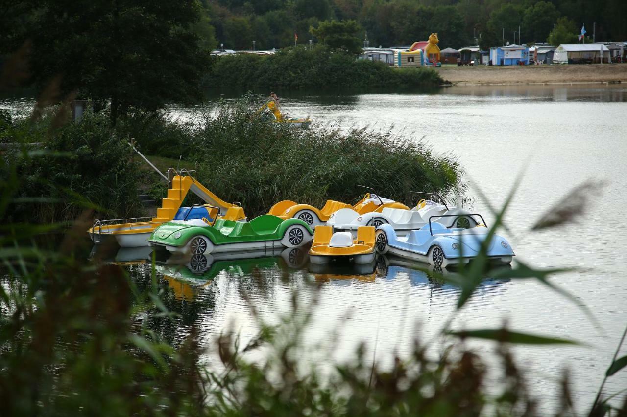 Luxuswohnwagen Am Kransburger See Exteriör bild